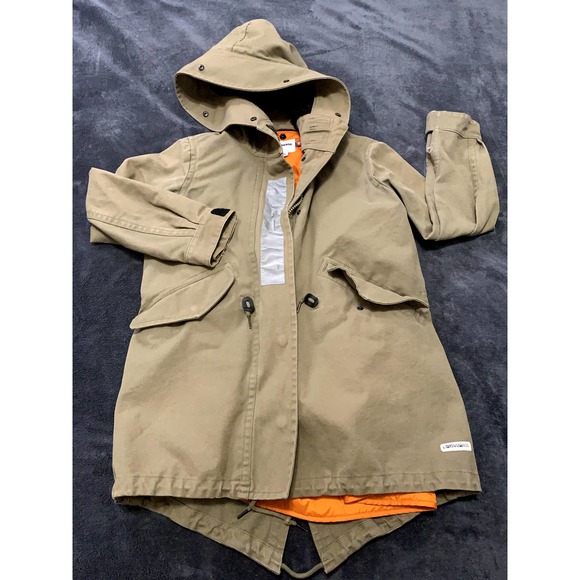 Converse Jackets & Blazers - Converse Shield Storm Parka Water Repellent Womens Size Small